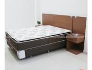 SOMIER SUEÑOLAR SILVER PILLOW TOP BASE MAS COLCHON 160X200