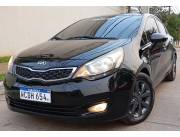 VENDO KIA RIO CHAPA MERCOSUR 2015 MOTOR 1.4 AUTOM AIRE FULL INTERIOR NEGRO LLANTAS DEPORTI