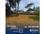 VENDO TERRENO EN AREGUA