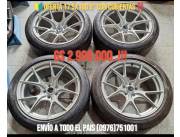 Oferta Llanta Deportiva 17 5x100 8 con cubiertas