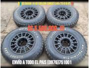 Oferta OZ DAKAR impecables 16 6x139 con Sunset AT nuevos