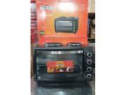 HORNO TOKYO EXACTO CON CONVECTOR 42L 2 PLACAS ELECTRICAS 3100 W