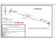 ATYRA. Sobre la ruta Caacupé - Atyrá. vendo 17,500 m2. Para casa quinta. G/. 265.000.000