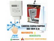 CABEZA CARGA RAPIDA KEI-1514 3.1A