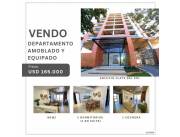 *VENDO DEPARTAMENTO AMOBLADO Y EQUIPADO EN EL EDIFICIO FLATS DEL SOL* - USD 165.000