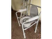 SILLA SANITARIA CON ALTURA REGULABLE