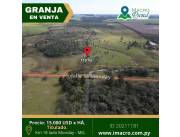 110 hectareas en Venta - km 18 Monday - Minga Guazu - Zona industrial