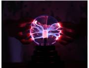 Lampara de plasma interactiva
