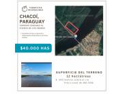 VENDO TERRENO 12 HAS EN EL MEJOR LUGAR DE NUEVA ASUNCIÓN - CHACOI SOBRE RÍO PARAGUAY