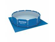 Piscina red. c/ est. metalica 6.473Lts. Steel Pro. Bestway + Accesorio Lona protectora de