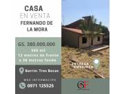 EN VENTA CASA EN LA CIUDAD DE FERNANDO DE LA MORA - TRES BOCAS A 800 METROS DE ACCESO SUR;