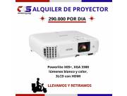 Alquiler de proyector