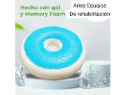 Almohada viscoelastica con recubrimiento en gel térmico