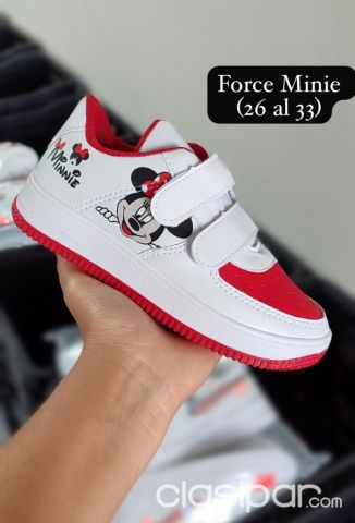 Calzado Niños/Bebés - ▪️Calzadito Nike Air Force Minnie con cierre magnético ▪️Calce 26 al 33 ▪️Precio 125mil