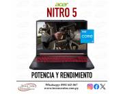 Notebook Acer Nitro 5 Intel Core i5 SSD 512 GB. Adquirila en cuotas!