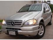 VENDO MERCEDES-BENZ ML 270 AÑO 2001 DIESEL AUTOM 4X4 OPCIONAL A.A INTERIOR CUERO LLANTAS D