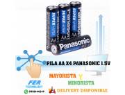 PILA AA X4 PANASONIC 1.5V