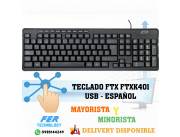 TECLADO FTX FTXK401 USB - ESPAÑOL