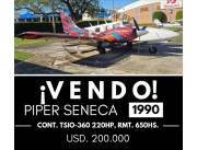 VENDO AVION PIPER SENECA III AÑO 1990