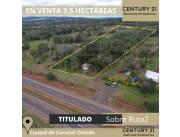 3.5 Hectáreas en venta..!!