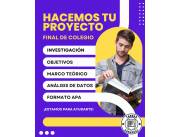 Hacemos proyectos de colegio