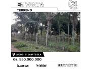 VENDO AMPLIO TERRENO EN LUQUE, BARRIO ZARATE ISLA - Gs 550,000,000