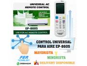 CONTROL UNIVERSAL PARA AIRE EP-8605