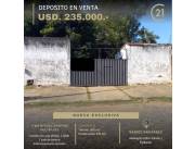 En venta! Importante depósito/tinglado en Bo. San Pablo - 235.000 USD