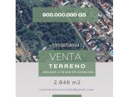 Vendo terreno de 2.848 m2 en MRA