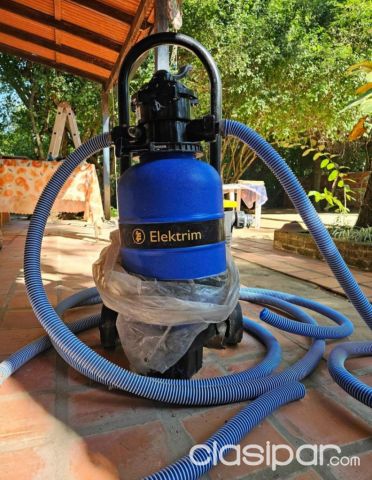 Piscinas y accesorios - 🌊VENDO FILTRO PORTÁTIL ELEKTRIM HASTA 20.000 LITROS