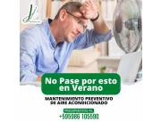 ¡Prepárate para el verano con nosotros! - Mantenimiento de Aire Acondicionado