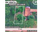 Vendo Terreno en Luque B° Isla Bogado