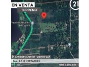 VENDO TERRENO EN SANBER - Ciervo Cuá - CERQUITA DEL LAGO