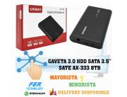 GAVETA 3.0 HDD SATA 3.5" SATE AX-333 8TB