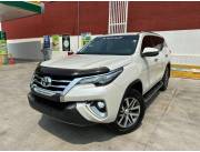 TOYOTA FORTUNER 2018/19 AUTOMÁTICO ÚNICO DUEÑO TOYOTOSHI SIN DETALLES FULL NO FINANCIÓ