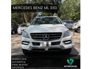 Mercedes Benz ML 350 Año 2012