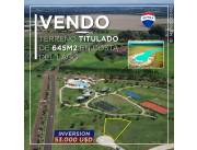 🏞️ Terreno en Venta en Condominio Cerrado Costa del Lago - Hernandarias 🏞️