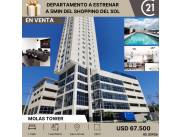 DEPARTAMENTOS EN NUEVO EDIFICIO MOLAS TOWER - USD 67.500