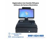 Caja Registradora con Función POS para Software de Factura Electrónica