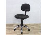 SILLA GIRATORIA SECRE 100K PATA CROMADA (MACOX)