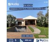 EN VENTA RESIDENCIA EN PARANA COUNTRY