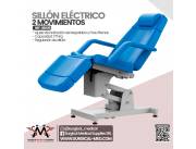 Sillon Electrico de 2 movimientos- Azul