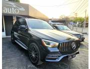 MERCEDES BENZ GLC300 AMG LINE 2022, COLOR GRIS OSCURO, RECIEN IMPORTADA, SOLO 32.500 KM.