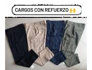 Pantalon cargo reforzado