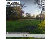 EN VENTA TERRENO EN SAN BERNARDINO