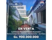 Venta de Casa Residencial-Asuncion Paraguay