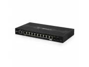 SWITCH UBIQUITI ER-12-BR 10PORT+2SFP POE IN/OUT