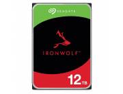 DISCO DURO SEAGATE SATA3 12TB IRONWOLF NAS 7200 256MB ST12000VN0008