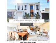 VENDO DUPLEX ESTILO TOSCANO ZONA DEL YATCH LAMBARE