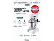 Batidora Planetaria GastroBras 10 litros con 3 accesorios 3 velocidades